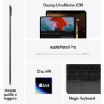 APPLE iPad Pro 13” con Chip M4, Wi-Fi, 1TB