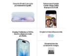 Apple iPhone 17 Nero 256GB – Display 6.3″ Super Retina OLED – Chip A19 – 5G - immagine 8