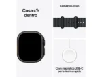 Apple Watch Ultra 2 GPS + Cellular 49mm, Cassa in Titanio Nero - immagine 9
