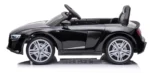 Auto Elettrica per Bambini Audi R8 Sport Nera 12V – Sedile in Pelle & Telecomando - immagine 3