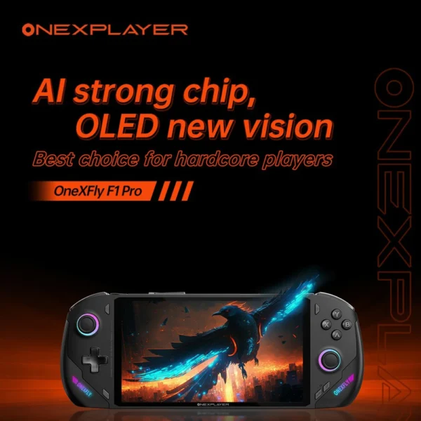 Console Portatile OneXFly F1 Pro, AMD AI 9, Schermo OLED 144Hz