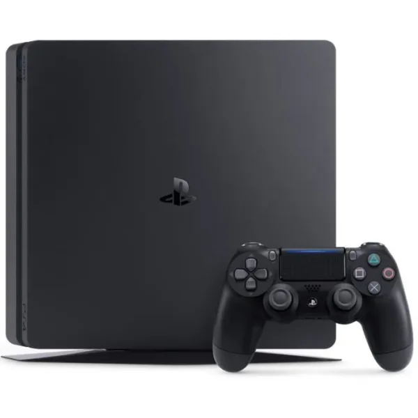 Console PS4 Slim 500GB Noire/Jet Black (Châssis F)