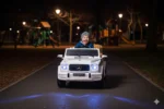 Auto Elettrica per Bambini Mercedes AMG G63 Small Bianca 12V con Telecomando - immagine 5