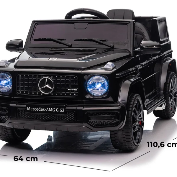 Auto Elettrica per Bambini Mercedes AMG G63 Small Nera 12V con Telecomando