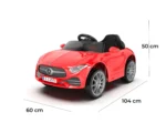 Auto Elettrica per Bambini Mercedes CLS Small Rosso 12V – Luci LED & Suoni - immagine 8