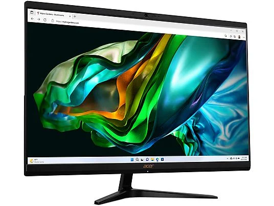 PC All-in-One ACER Aspire C27-1800, 27″ FHD, Intel Core i5-12450H, 16GB RAM, 1TB SSD, Nero
