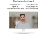PC All-in-One ASUS AIO V470, 27″ FHD, Intel Core i5-13420H, 16GB RAM, 512GB SSD, Bianco