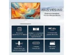 PC All-in-One ASUS AIO V470, 27″ FHD, Intel Core i5-13420H, 16GB RAM, 512GB SSD, Bianco - immagine 5