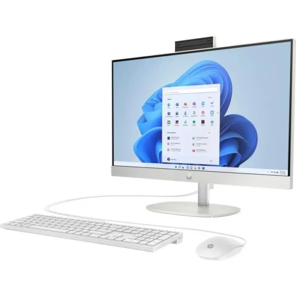 PC All-in-One HP 24-cr0069nf, 23.8″ FHD, Intel Core i3-N300, 8GB RAM, 512GB SSD, Windows 11