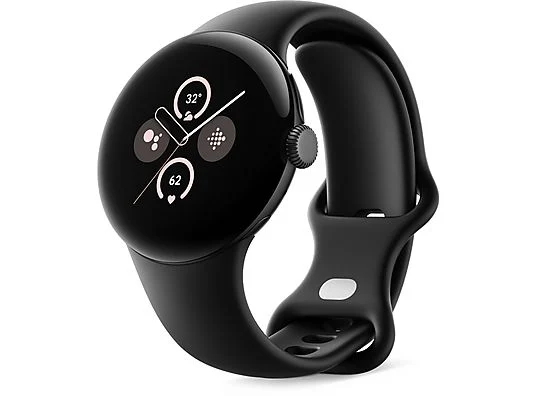GOOGLE Pixel Watch 2 WiFi/BT, Matte Black con cinturino Obsidian