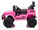 Auto Elettrica Bambini Toyota Cruiser 12V Rosa – 2 Motori & Sospensioni - immagine 11
