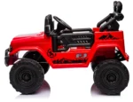 Auto Elettrica Bambini Toyota Cruiser 12V Rossa – 2 Motori & Sospensioni - immagine 3